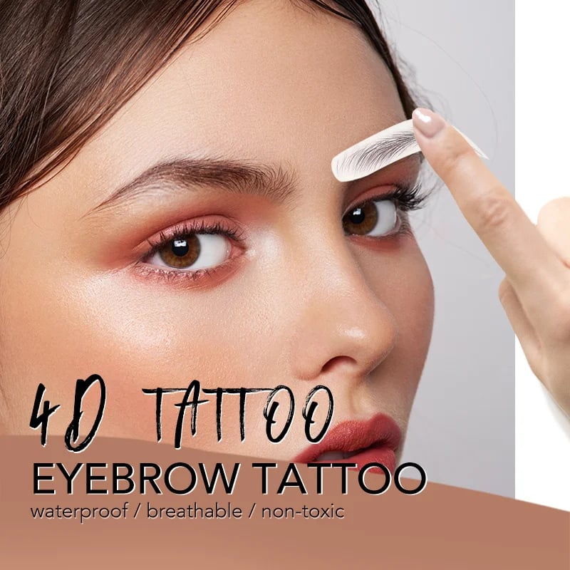 💄4D vattentäta ögonbrynsklistermärken🔥 (med ögonbrynstrimmer)