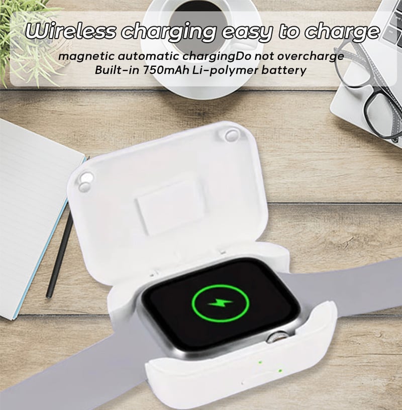 đ„Superrabatt! 49% rabatt! â BĂ€rbar trĂ„dlös powerbank för smartklocka