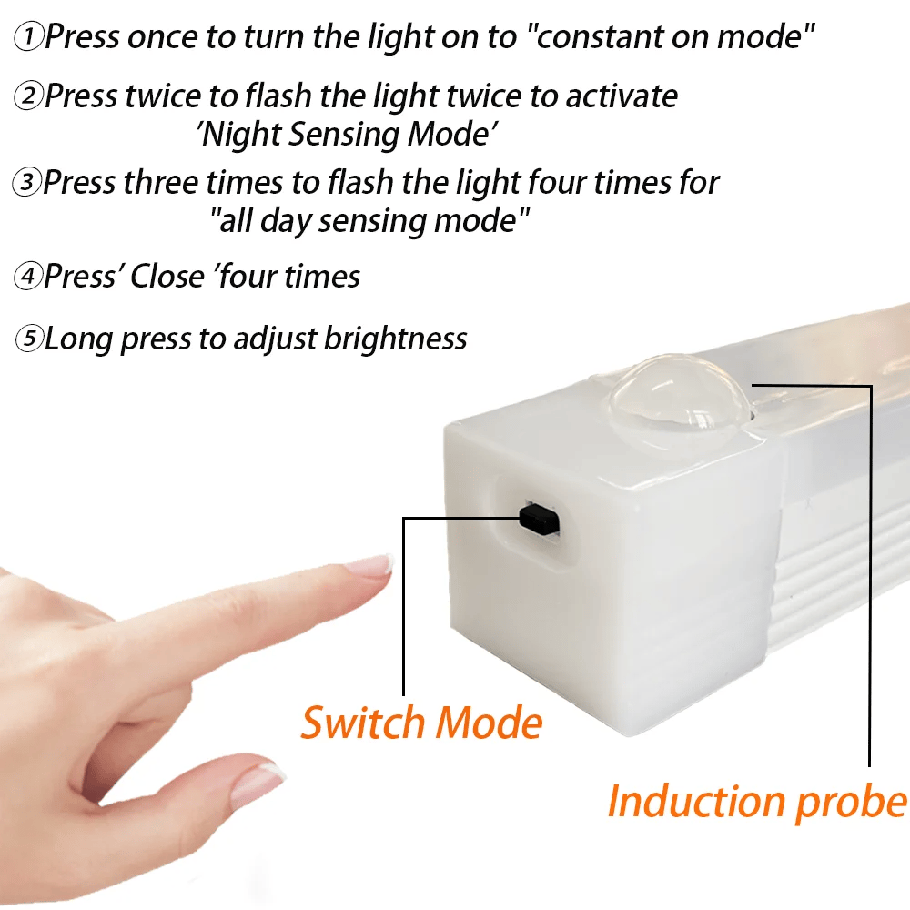 đ„TidsbegrĂ€nsat erbjudande â Smart sensor LED-nattlampa, ingen borrning krĂ€vs