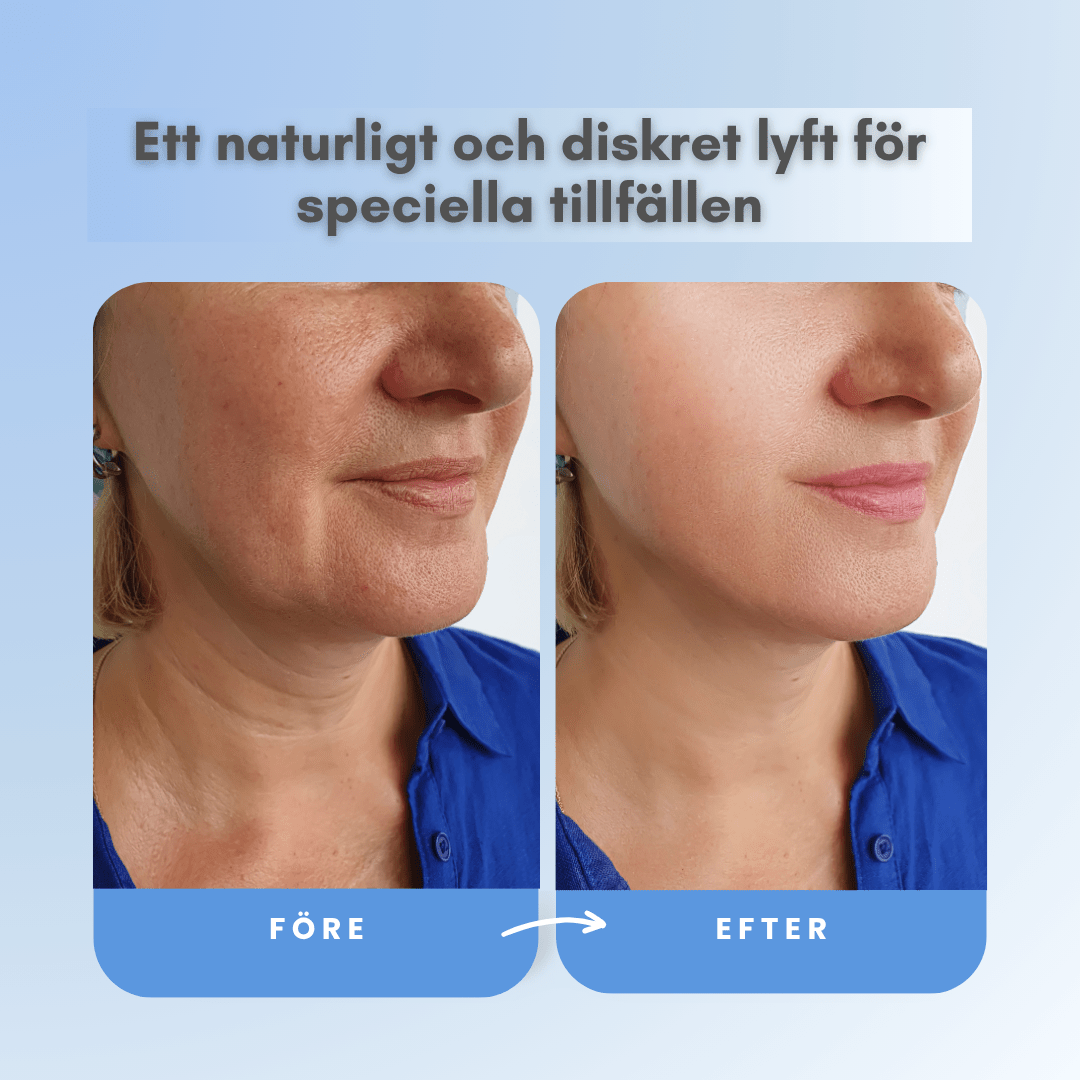đDin 15-sekunders halsförvandlingđOmedelbar lyftande halsband