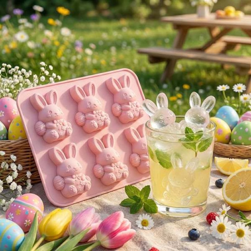 đź Mini iskubsform av höglandskon â Söt 3D-is för drycker, fester och presenter