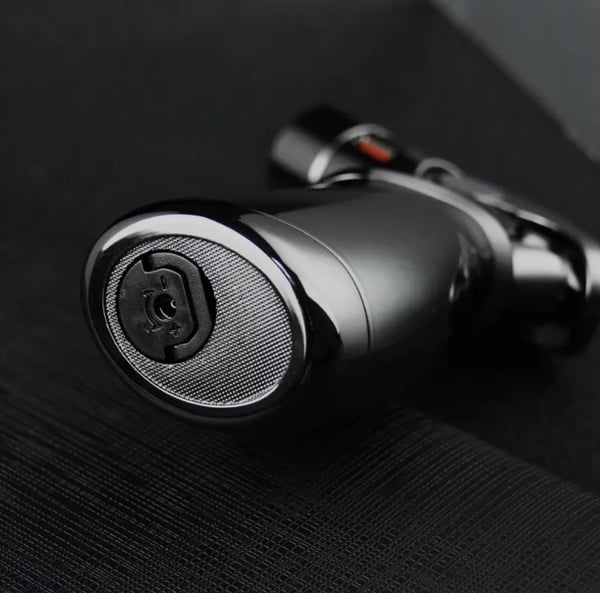 🎉50% rabatt 🎅 Vindtät rak ficklampa Blue Flame Lighter