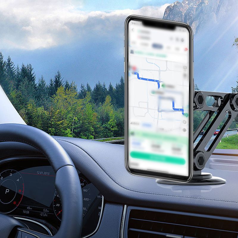 đ360° MAGNETISK ROTERANDE METALL BILTELEFONHĂ
LLARE