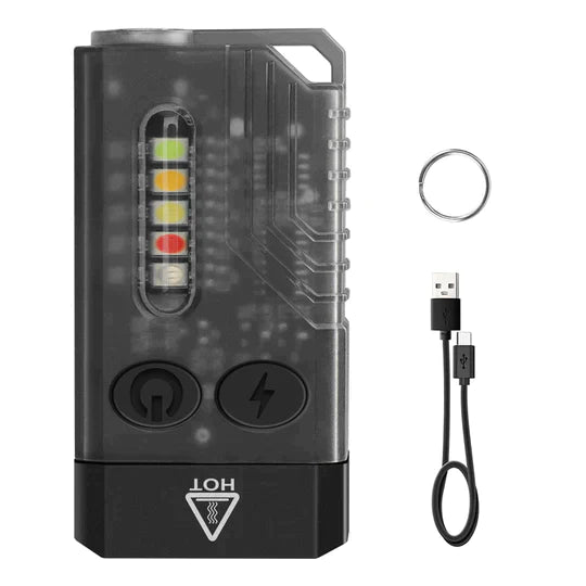 V10 Mini Portabel Ficklampa