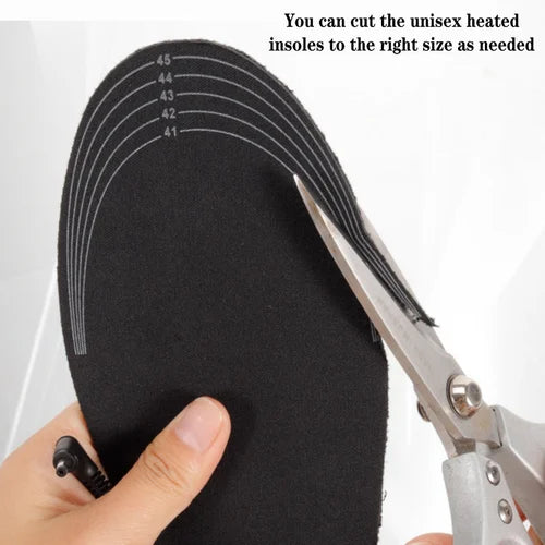 USB-uppvärmda skoinlägg