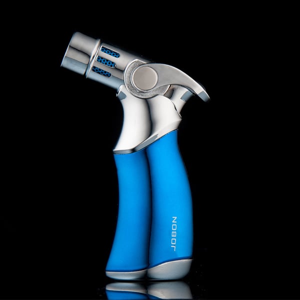 🎉50% rabatt 🎅 Vindtät rak ficklampa Blue Flame Lighter