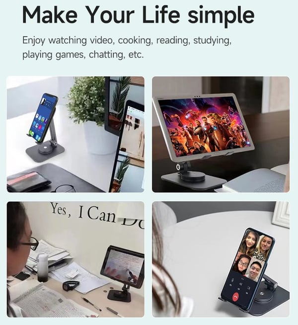 đ„Hot Selling | 48% OFFđ„Deluxe Foldable 360° Rotating Pad/Phone Holder