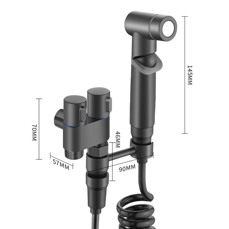 đ„50% rabattđ„Mini-dusch med dubbelkontroll-TrevĂ€gs pĂ„fyllningsvinkelventilvĂ€gg