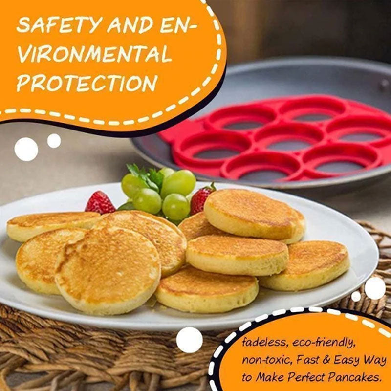 Pannkaksform av silikon