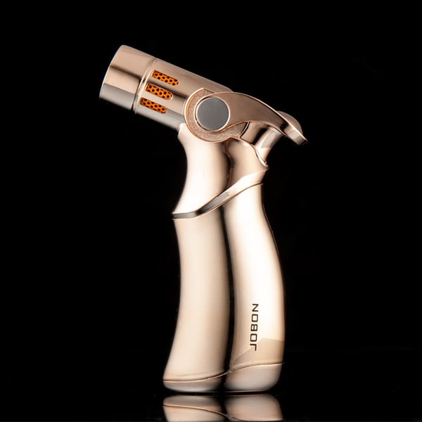🎉50% rabatt 🎅 Vindtät rak ficklampa Blue Flame Lighter