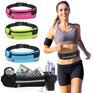 đLöpning Sport Jogging BĂ€rbar utomhus telefonhĂ„llare VattentĂ€t bĂ€ltesvĂ€ska