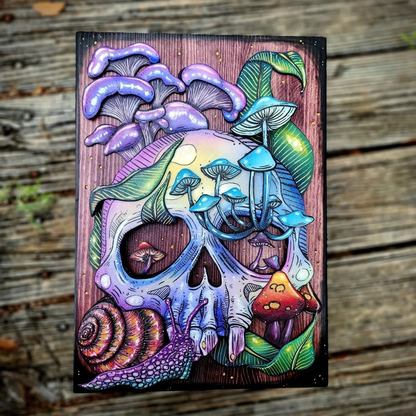 đ„Sista dagen 50 % RABATTđ„2023 ArchitecturmÂź Skull and Nature Hidden Key Box