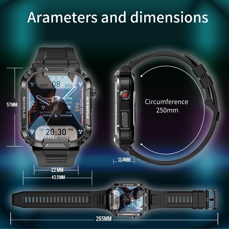 【49% RABATT IDAG】2023 NY MULTIFUNKTIONELL SMART KLOCKA MK66