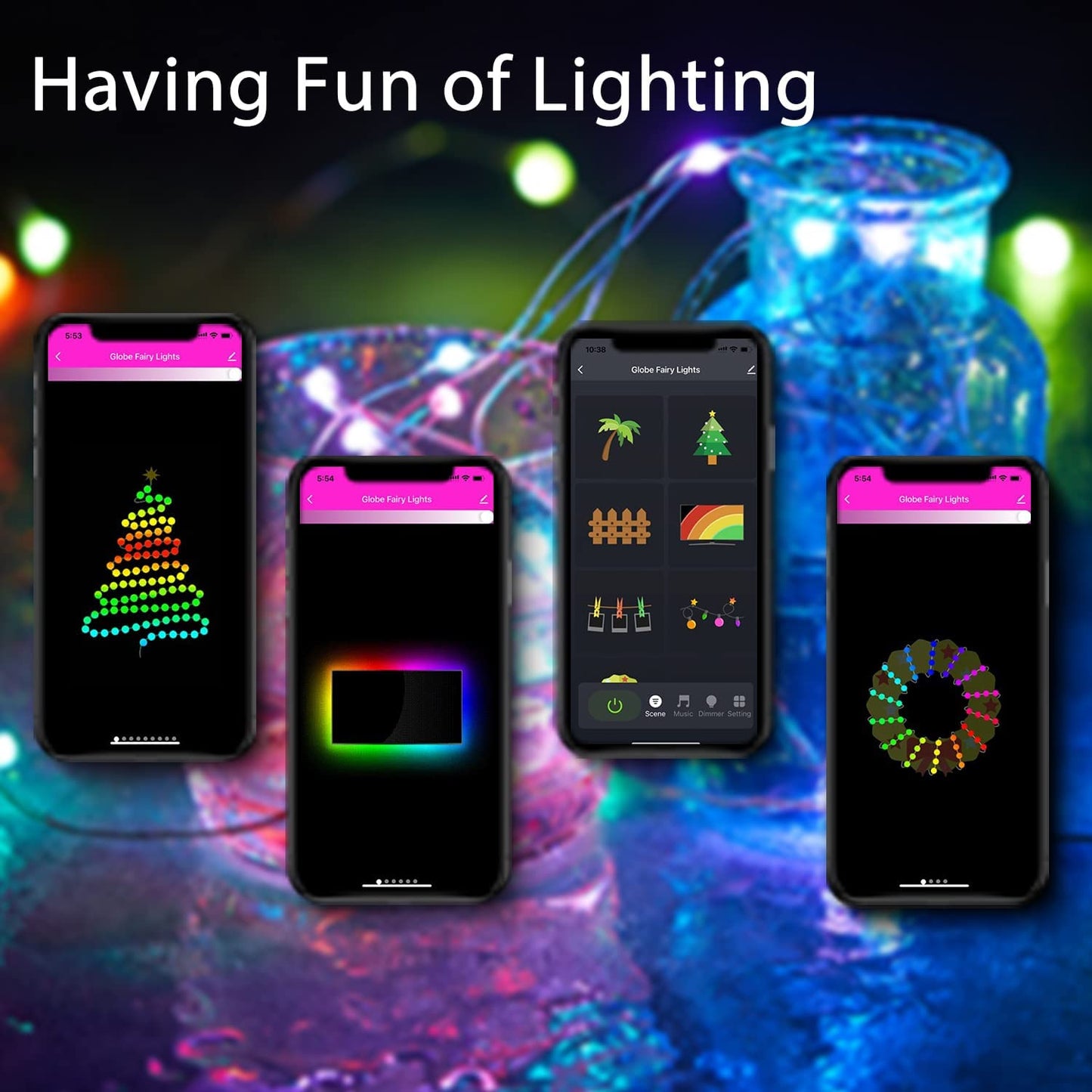 Tidig julrea 49% RABATT đ
2023 Ny DIY Holiday Atmosphere Light đ
