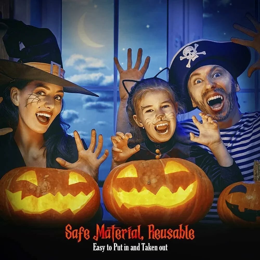 đFörsta Halloween 51% OFF - Uttagbar Halloween Vampyr Fangsđ§ââïž