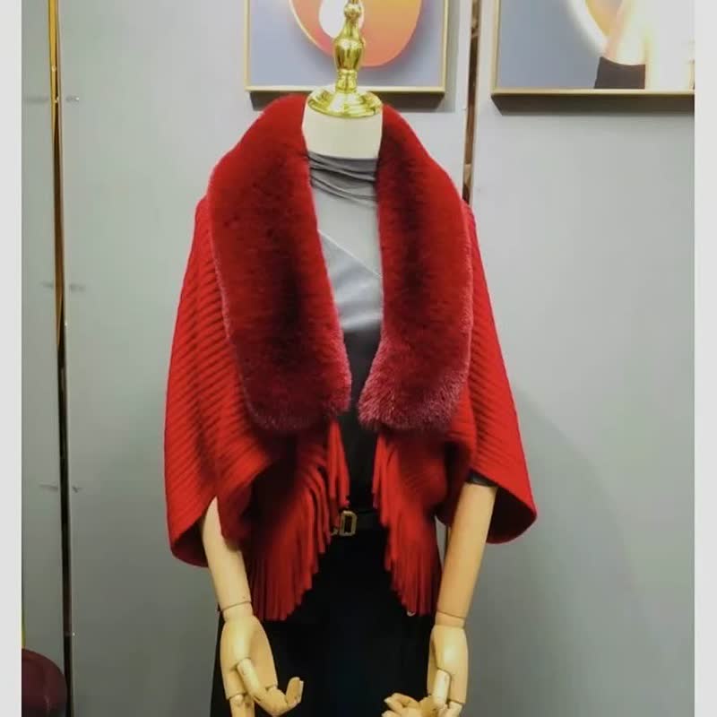✨SIST DAG 48% AVSLAG?Stricka tjocka lösa sjalar för kvinnor