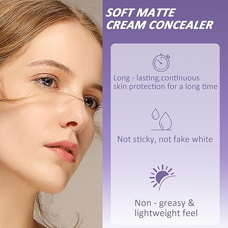 🔥 SISTA DAGEN 49% RABATT🔥Mjuk Matt Kräm Concealer