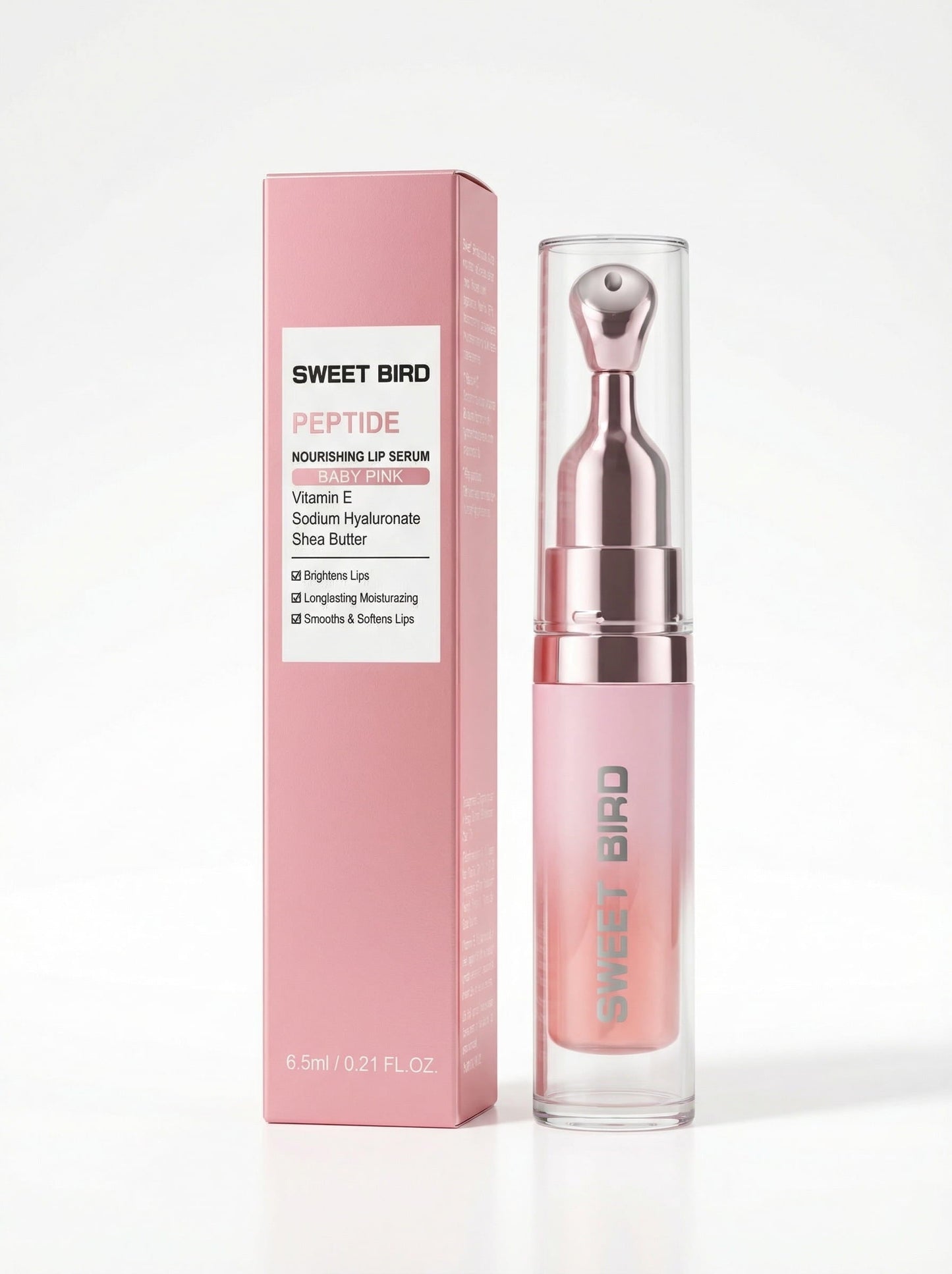 Sweet Bird Peptide Waterlight Lip Serum