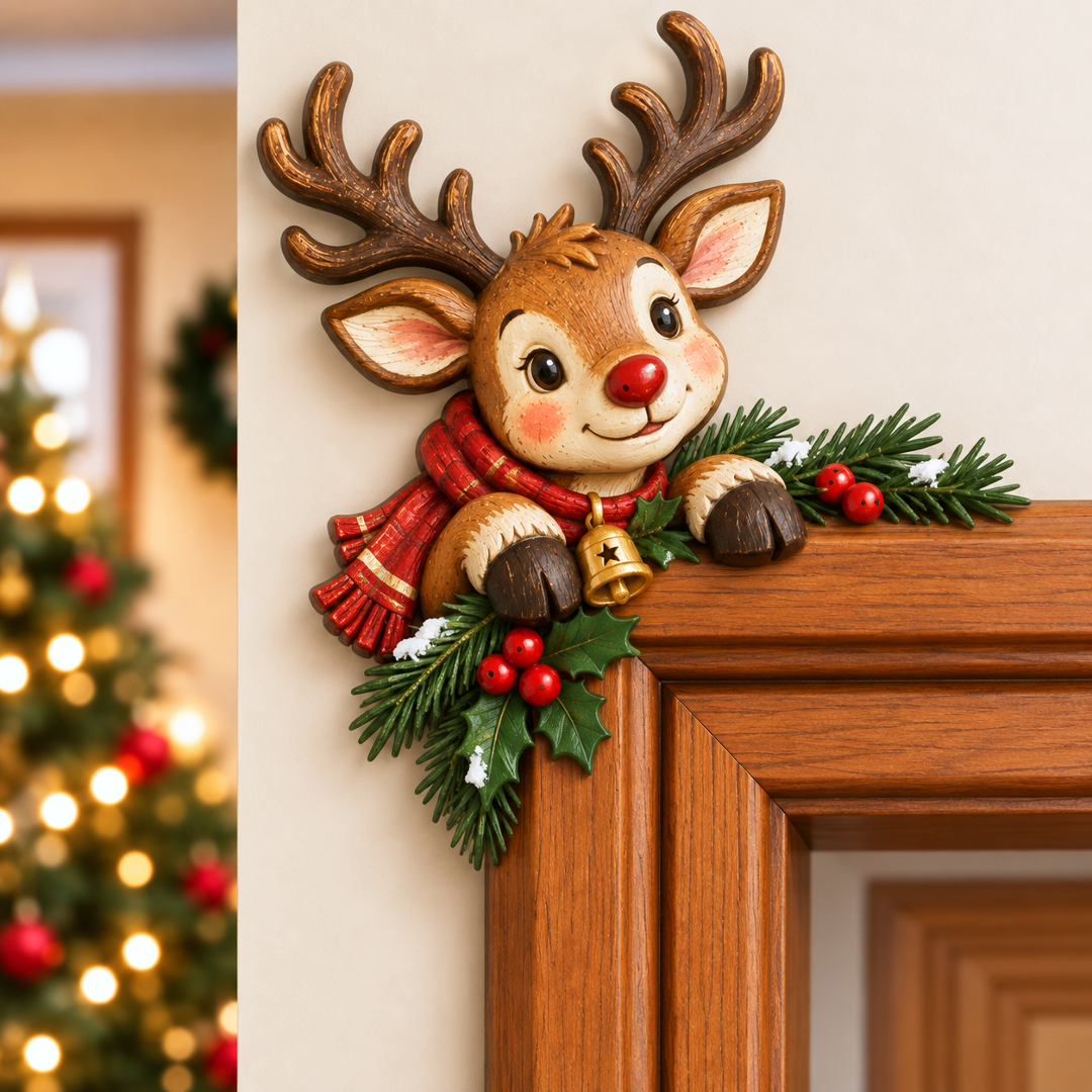 ⛄🎅 Juldekorationer i hörnen till dörrkarmar – för att förhöja julstämningen i ditt hem