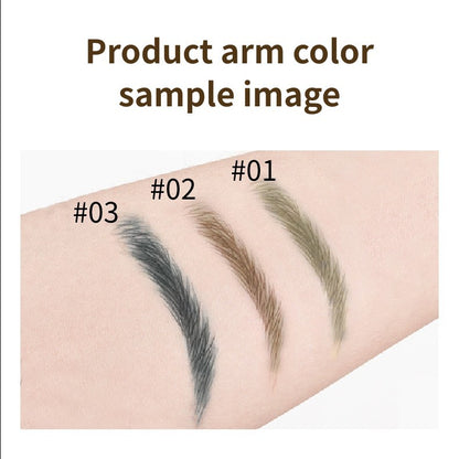 💧Tear-Off Brow Gel – Vattentät, smetar inte, långvarig, skapar naturliga, vilda ögonbryn