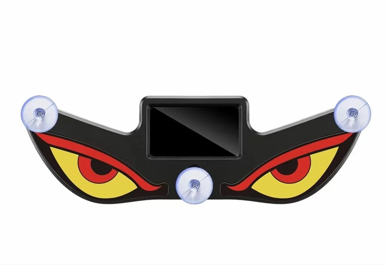 Solar Demon Eye LED-fönsterlampa för bil