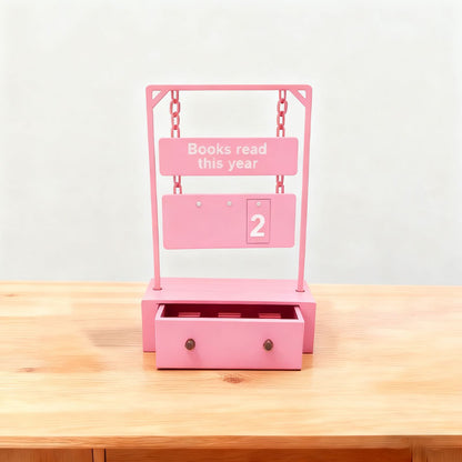 📚 Hängande bokräknare