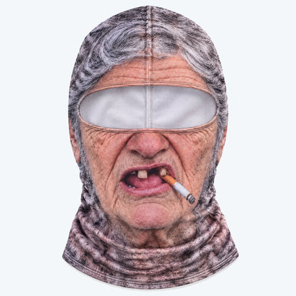 🎁😂 Rolig, realistisk skidmask – den perfekta presenten för vinterentusiaster! ⛄