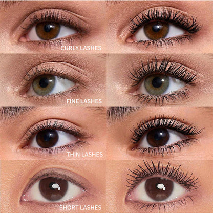 🤩Volumgivande mascara – Långvarig, Vattenfast, Kladdfri