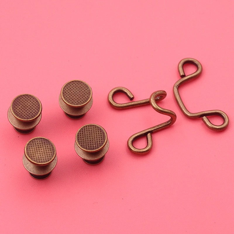 Justerbara midjeknappar i retrostil (2 st.)