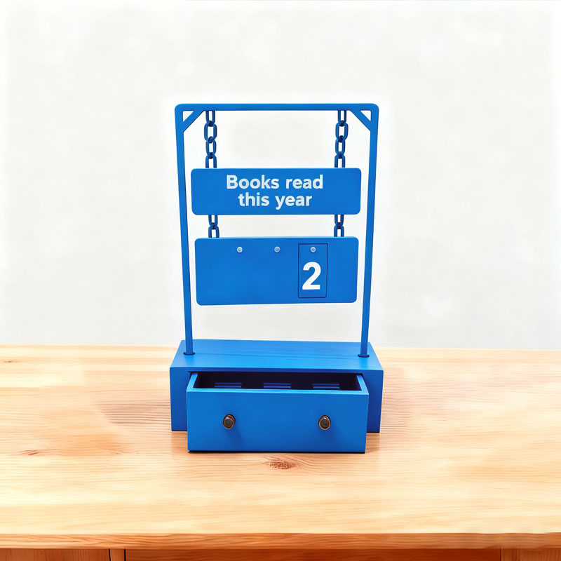 📚 Hängande bokräknare