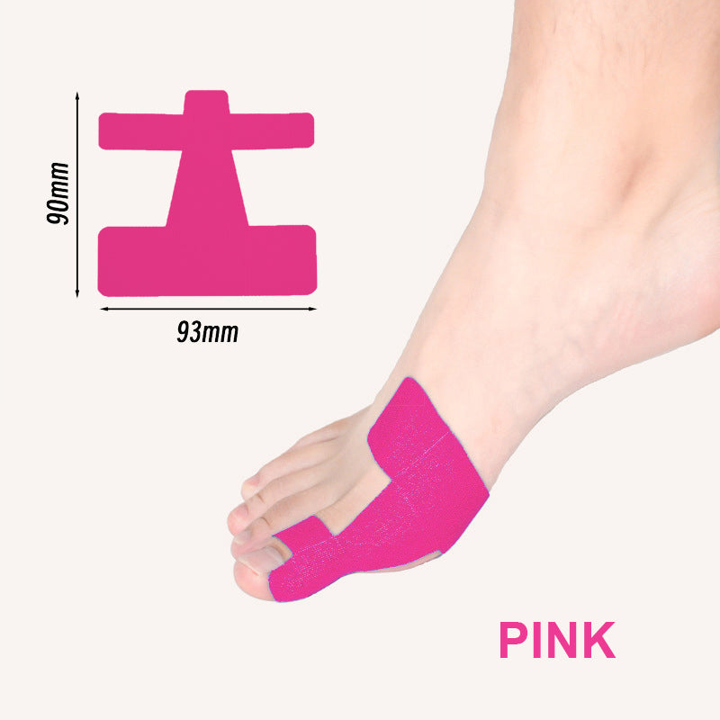 Färdigskuren kinesiologitejp för hallux valgu