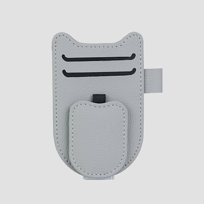 🔥Solskyddsglasögonhållare för bilar – lättillgänglig, platsbesparande, mångsidig