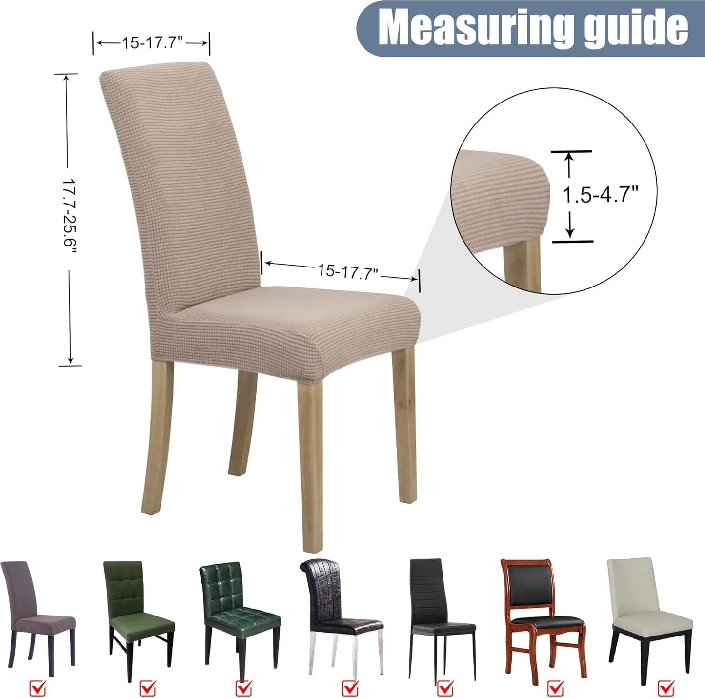 Snygga stolsöverdrag – ge dina gamla stolar ett lyft på nolltid!