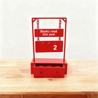 📚 Hängande bokräknare