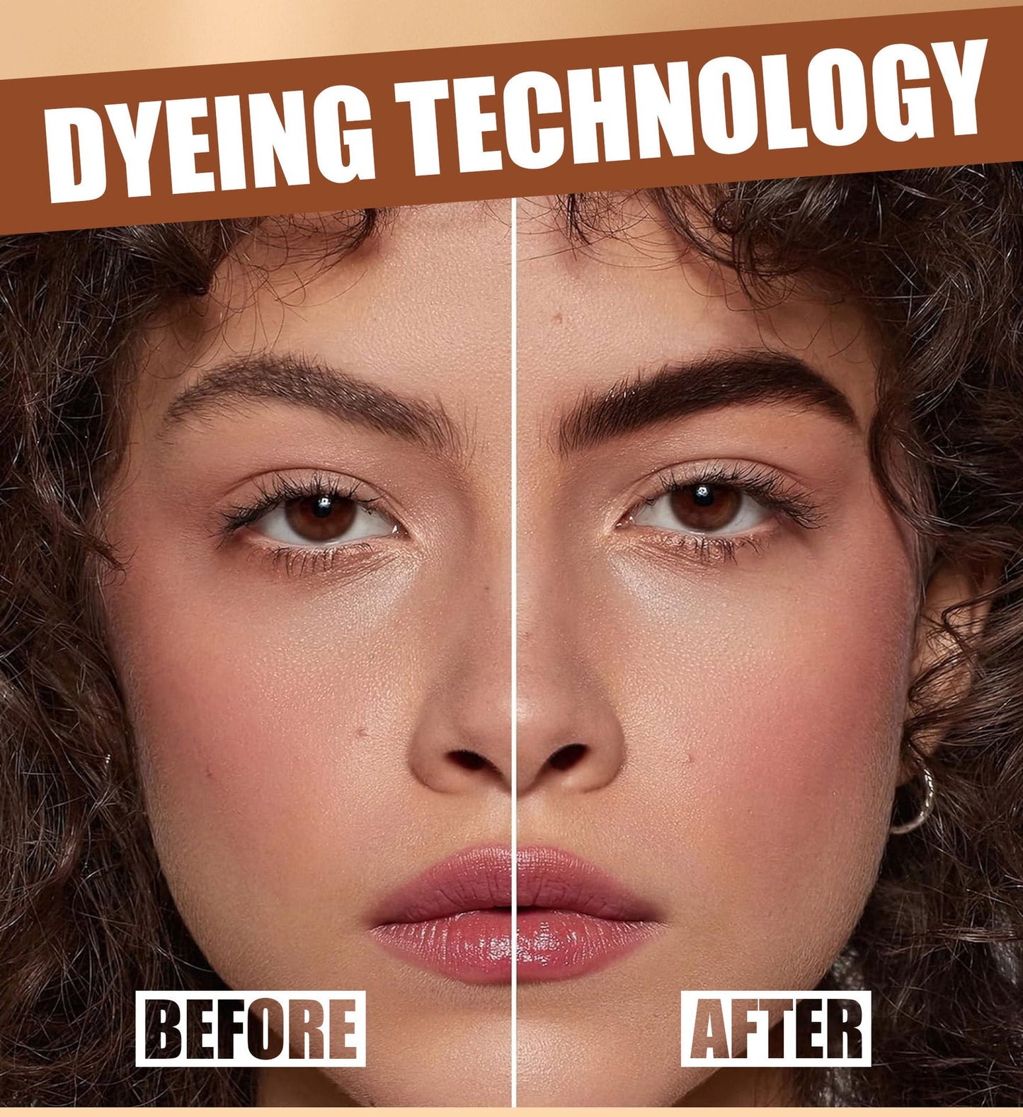 Peel-Off Brynfärg – Långvarig Vattenfast Ögonbrynsge