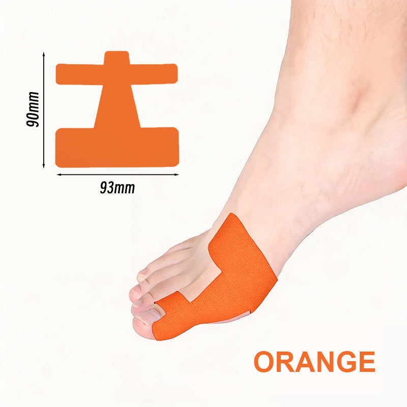 Färdigskuren kinesiologitejp för hallux valgu