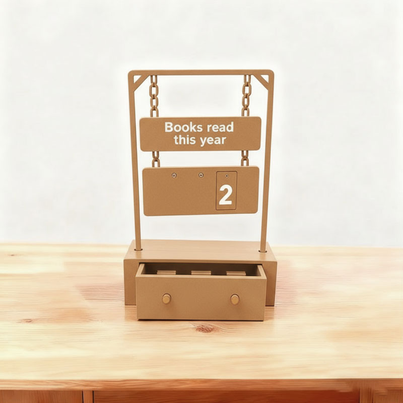 📚 Hängande bokräknare