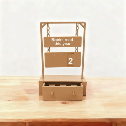 📚 Hängande bokräknare