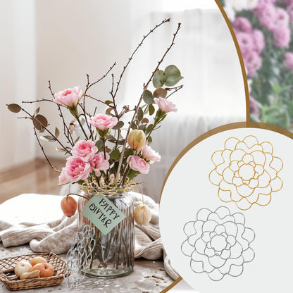 🔥🌸Metallnät för blomsterarrangemang – gör blomsterarrangemang enklare♻️