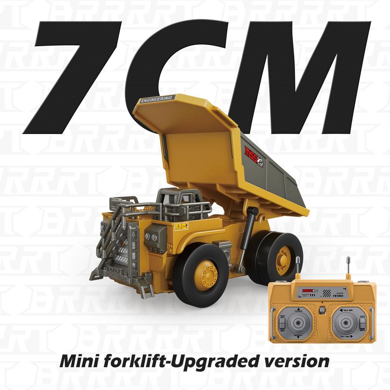 🚜 1:64 Mini-fjärrstyrd byggfordonsmodell i högkvalitativ legering