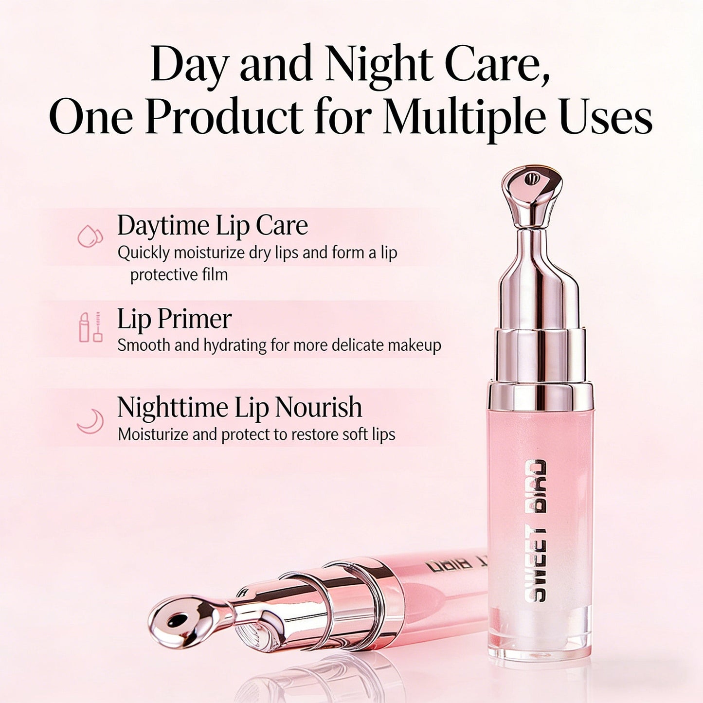 Sweet Bird Peptide Waterlight Lip Serum