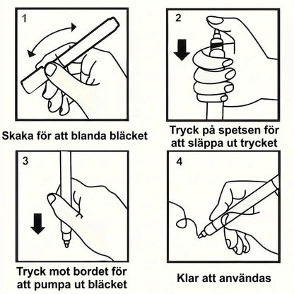 🐦Guldpenna för att återställa blekta gravinskriptioner