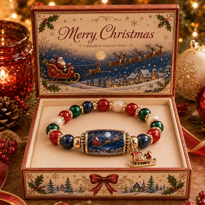 🎄 Limited Edition Christmas Story Pärlarmband Set | Julklappssmycken