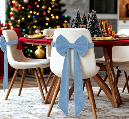 ⏳🔥50% RABATT UNDER EN BEGRÄNSAD TID! ⏰🎀Stor julrosett i sammet – elegant dekoration för julgranen och hemmet