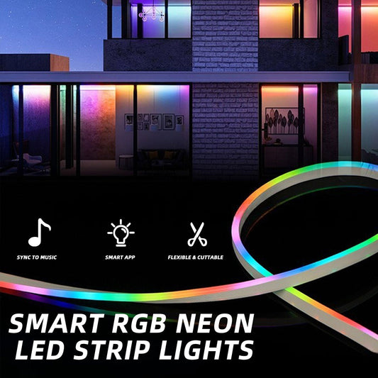 Intelligenta RGB-neon-LED-ljusslingor