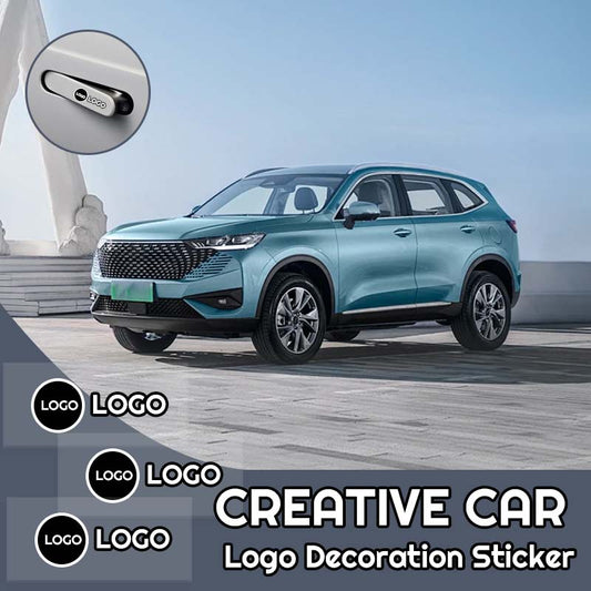 Kreativ bil logotyp dekoration klistermärke