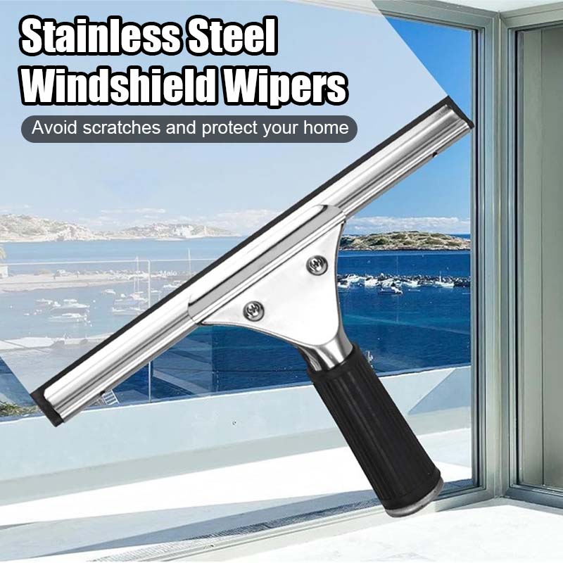 💥💦Skrapa i rostfritt stål – professionell rengöring utan vattenfläckar