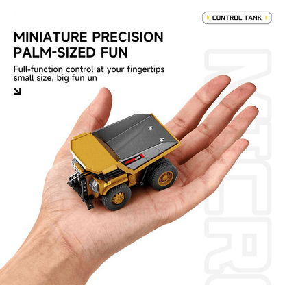 🚜 1:64 Mini-fjärrstyrd byggfordonsmodell i högkvalitativ legering