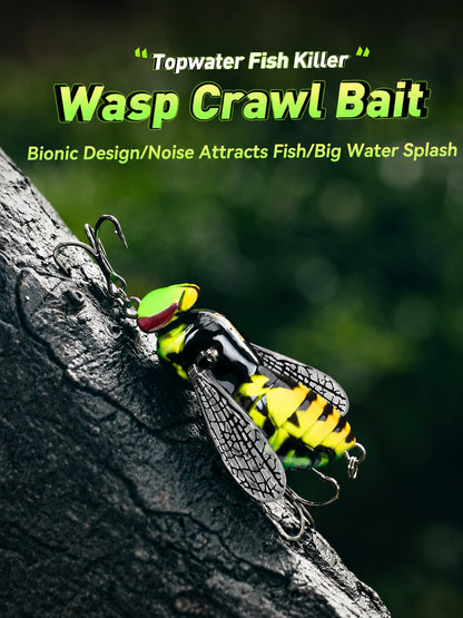 🔥 Sista dagen med 49 % rabatt – 🐝 Bionic Wasp, ett ytbete som utlöser explosiva hugg