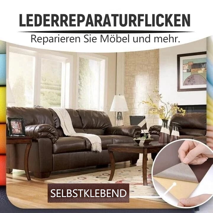 Bra erbjudande 🔥 2026 Uppgraderad version: Självhäftande läderreparationskit